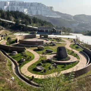 邯郸仿古石铺装整体效果