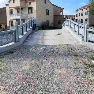 邯郸 芝麻灰花岗岩桥栏杆